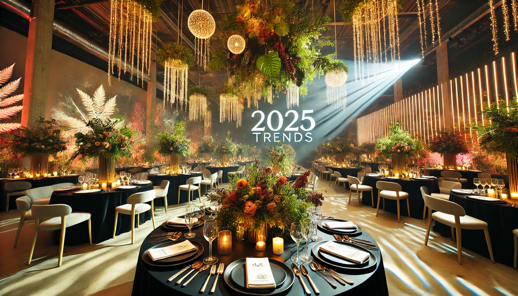 Event decoration trends for 2025